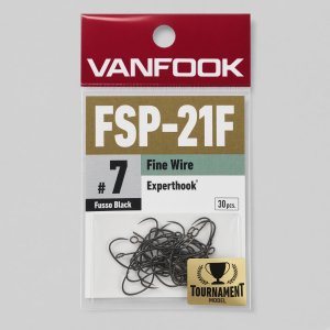 Крючок рыболовный Expert Hook Tournament Model Fine Wire FSP-21F #7
