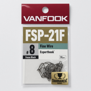 Крючок рыболовный Expert Hook Tournament Model Fine Wire FSP-21F #8