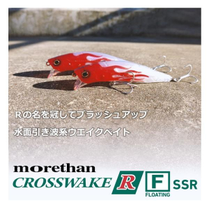 Приманка рыболовная DAIWA MORETHAN CROSSWAKE R 90F-SSR Ader Double Chart Conoshiro — фото 2