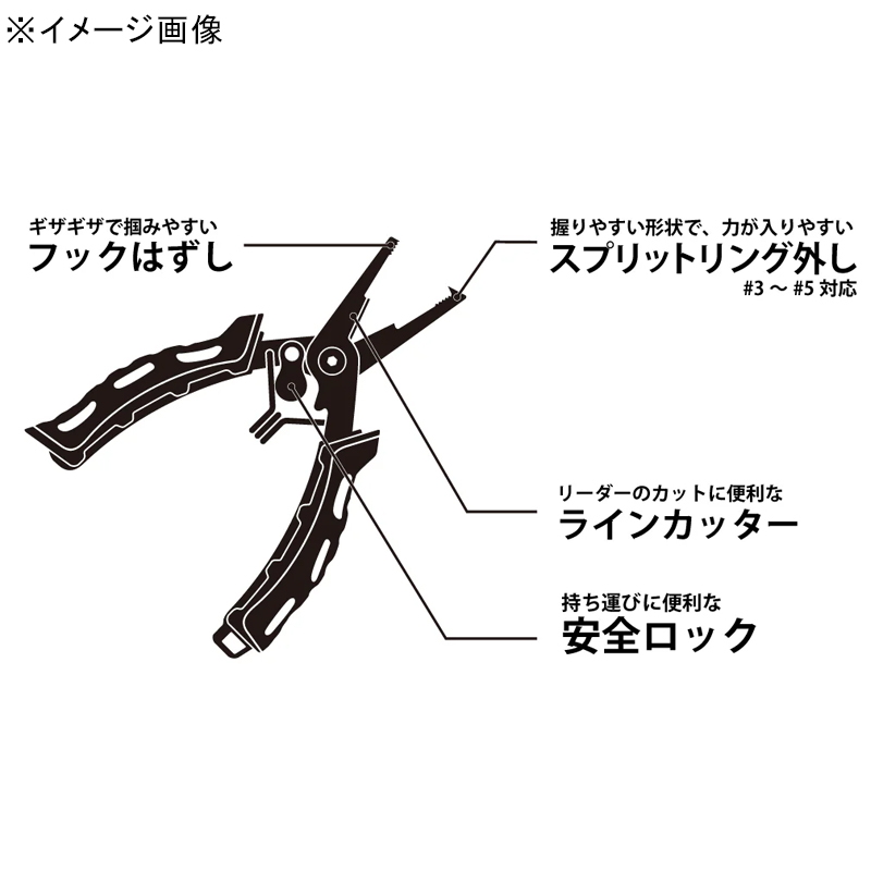 Split Ring Multi Pliers 140 — фото 3