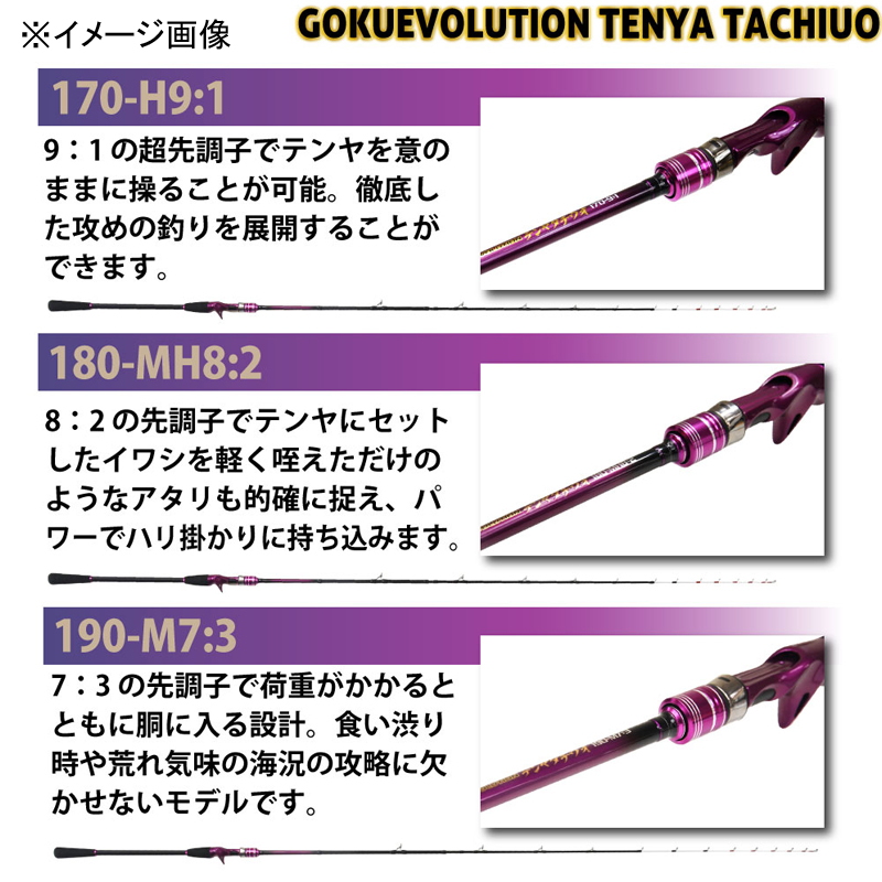 Gokuevolution Tenya Tachiuo 190-M7:3 (2-piece) — фото 5