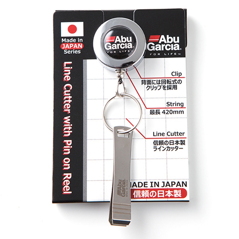 Japan Made Pin On Reel with Line Cutter — фото 3