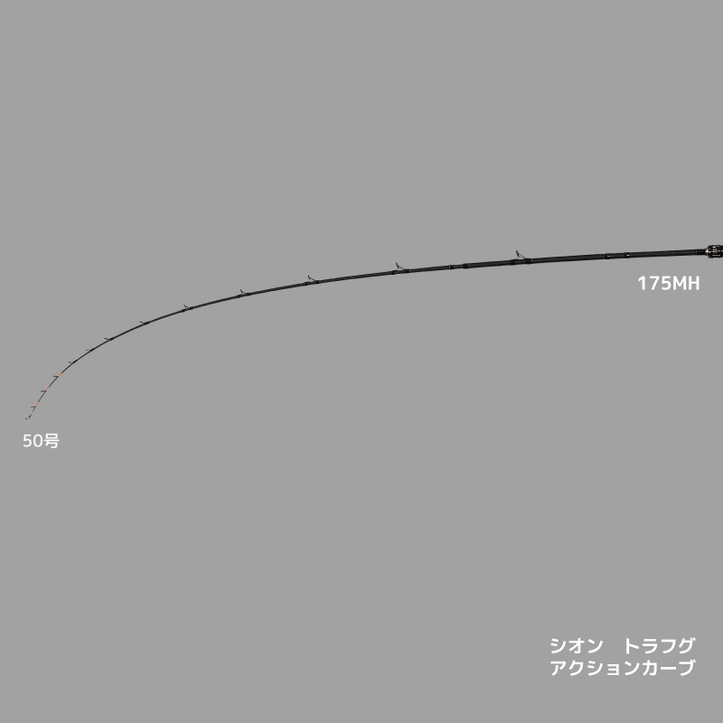 SHION Torafugu 175MH Boat Rod (Baitcasting, 2-Piece) — фото 2