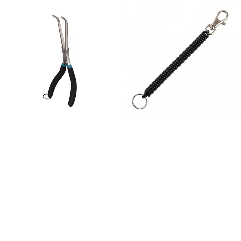 (Loss Prevention) Hook Remover Pliers + Coil Leash Cord [Great Value 2-Piece Set] — фото 3
