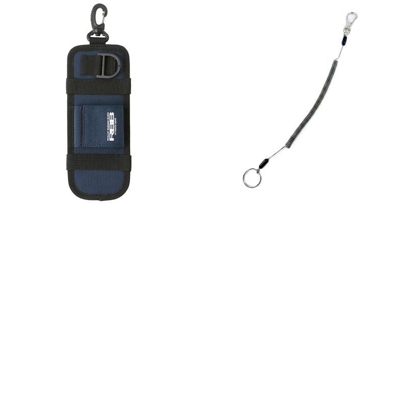 (Compatible with Various Grips) Fish Grip Holder + Leash Cord with Wire (Great Value 2-Piece Set) — фото 2