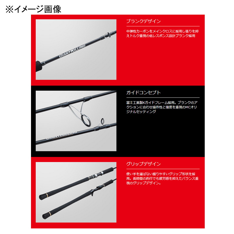Giant Killing 1G-class Jigging GK1-B60M (Bait, 2-Piece) — фото 3