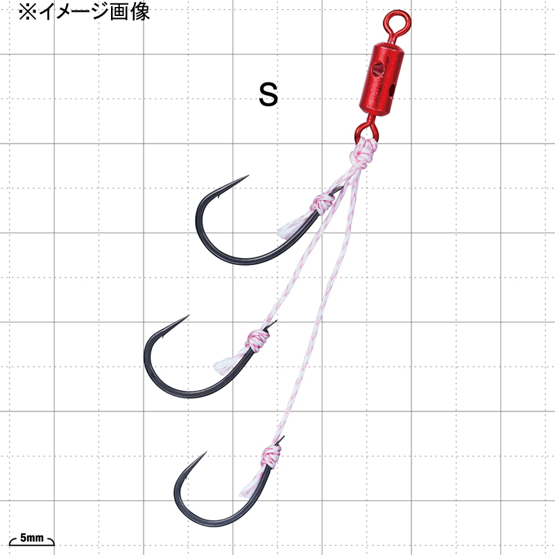 LUXXE Sakura Gen Custom Tune Hook Set Super Quick 3 pcs — фото 2
