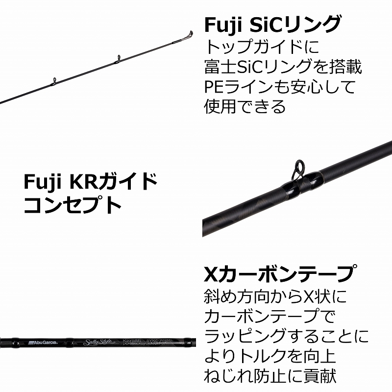 Salty Style Kurodai SYKC-702ML (Bait・2-Piece) — фото 3