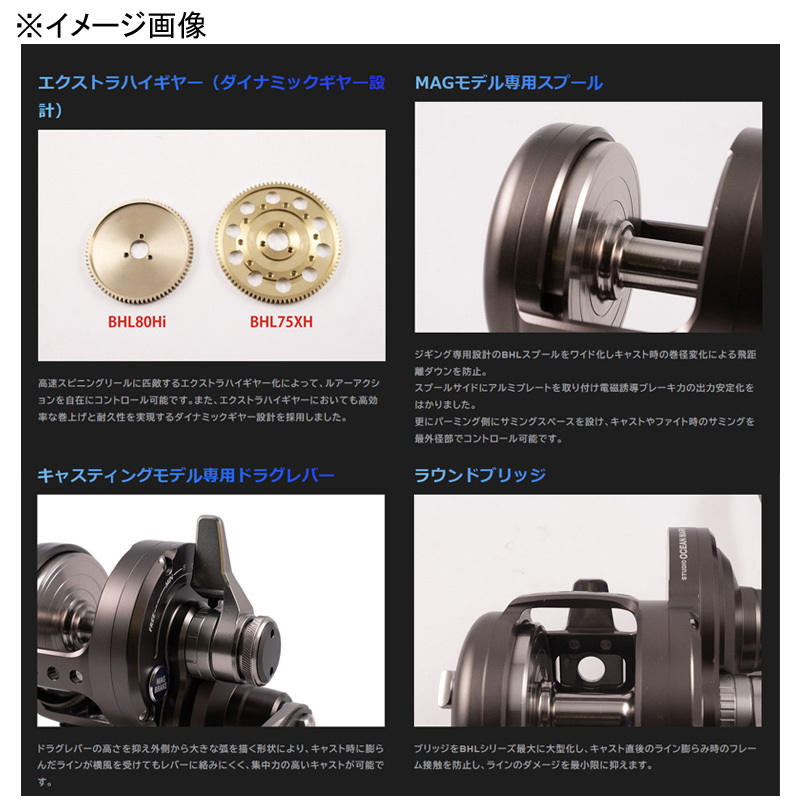BLUE HEAVEN Blue Heaven L75XH/L MAGBRAKE-MsDG (25) Left Handle — фото 3