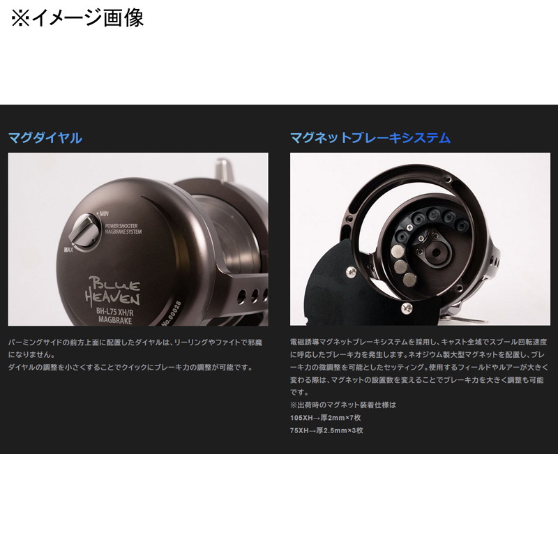 BLUE HEAVEN Blue Heaven L75XH/L MAGBRAKE-MsDG (25) Left Handle — фото 2