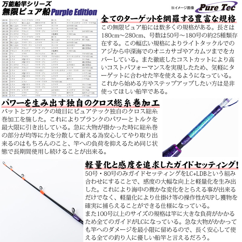 Mugen Pure Boat Purple Edition 180-100 (2-piece) — фото 2