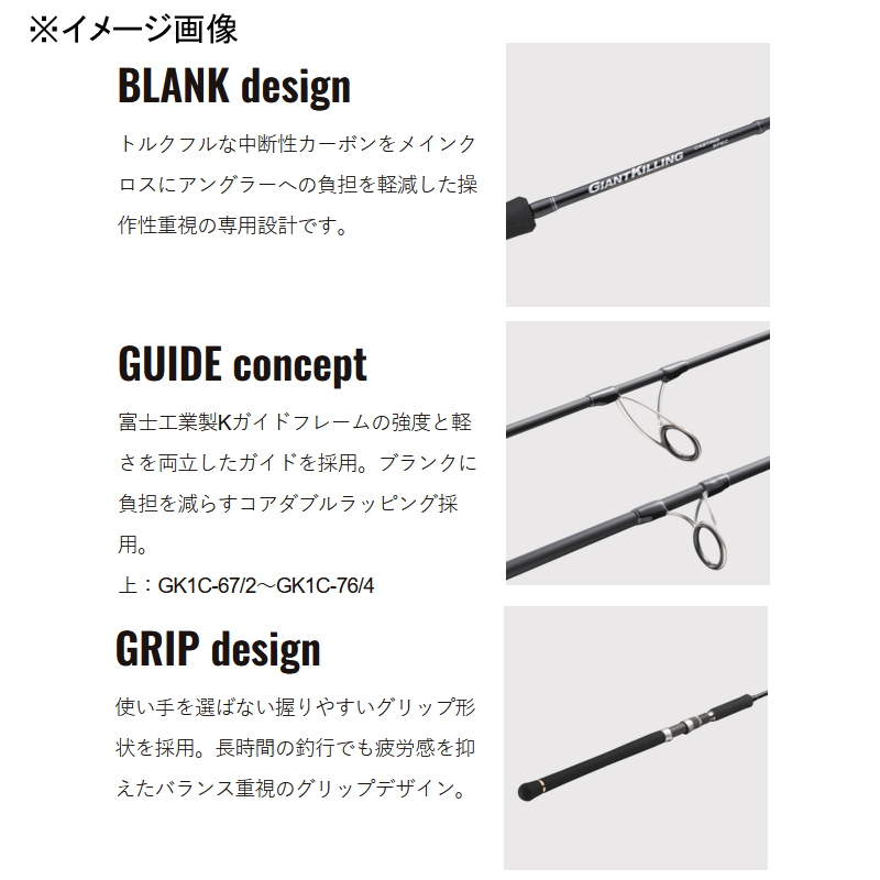 Giant Killing 1G Casting Model GK1C-702/3 (Spinning・2-piece) — фото 3