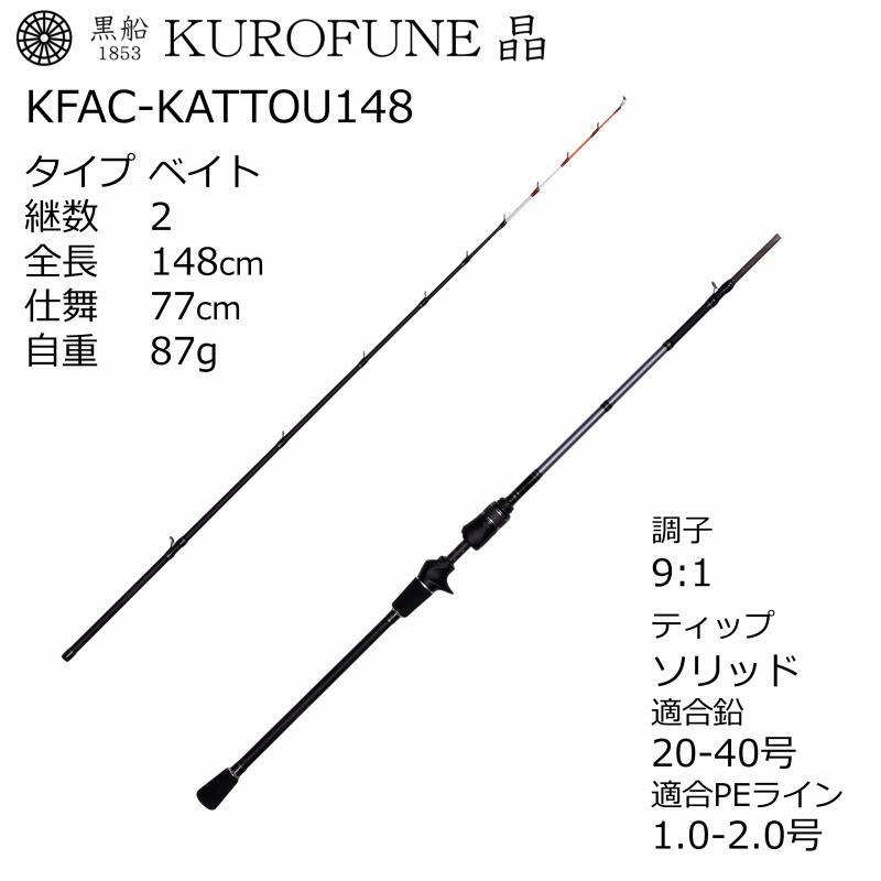 Kurofune Sho Fugu KFAC-Kattou 148 (Bait, 2-Piece) — фото 3
