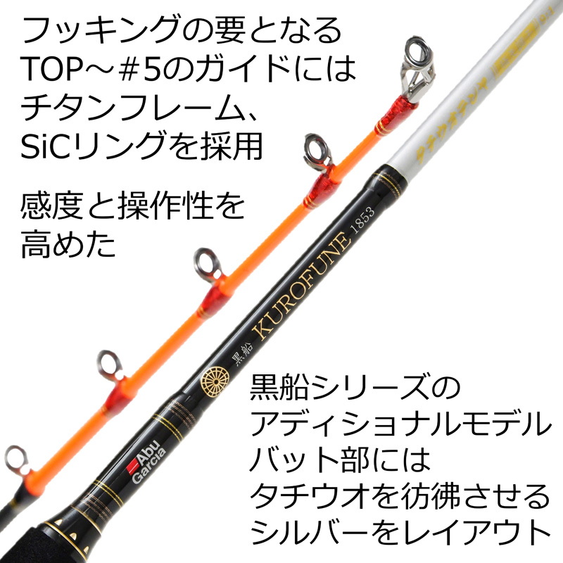 Kurofune Tachiuo Tenya Advance KTTC-91/180H (Bait・2 pieces) — фото 4