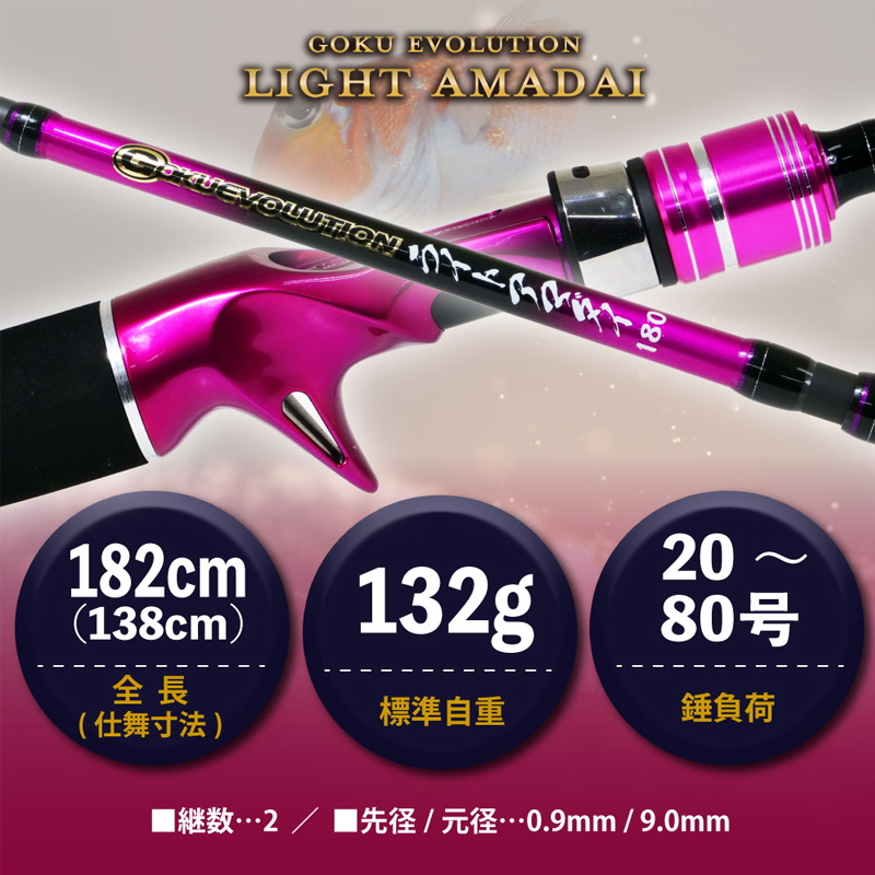 Gokuevolution Light Amadai 180 (2-Piece) — фото 6