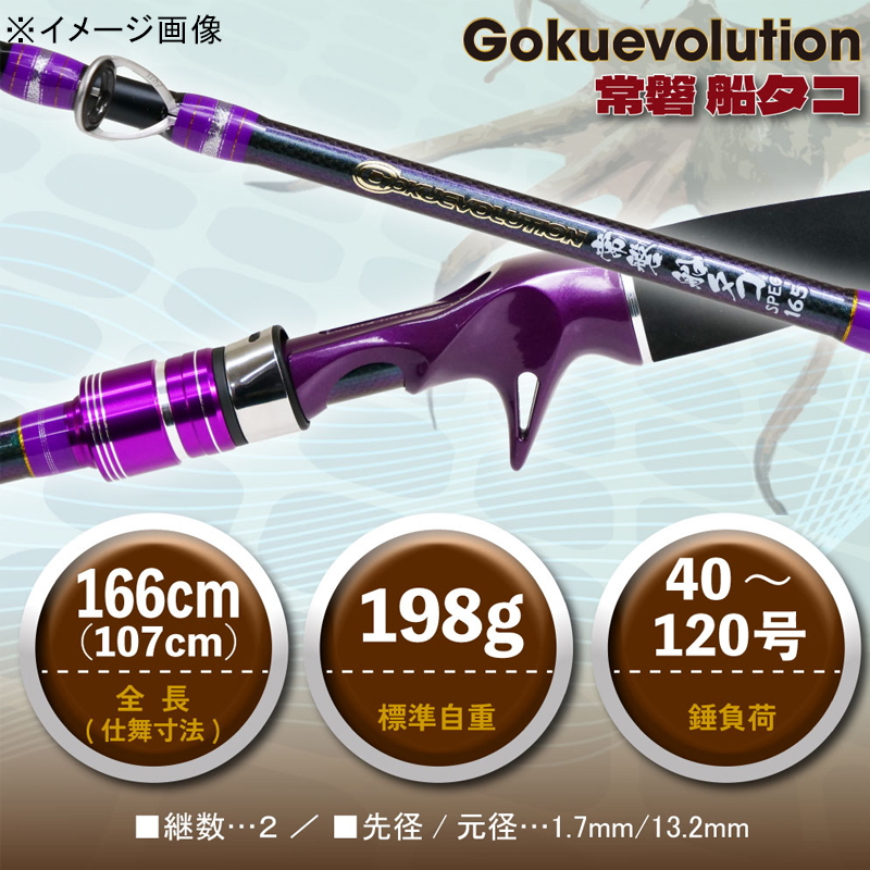 Gokuevolution Tokiwa Boat Octopus Spec 165 (2-piece) — фото 6