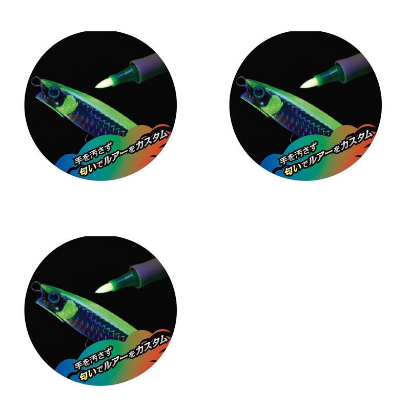 (For Hairtail, Black Sea Bream, Seabass, Flounder) Artline Ire Gui Marker Garlic Flavor (Value 3-Piece Set) — фото 2