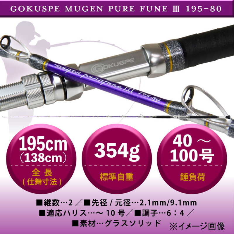 3rd Generation Mugen Pure Boat Purple Edition 195-80 (2-Piece) — фото 6