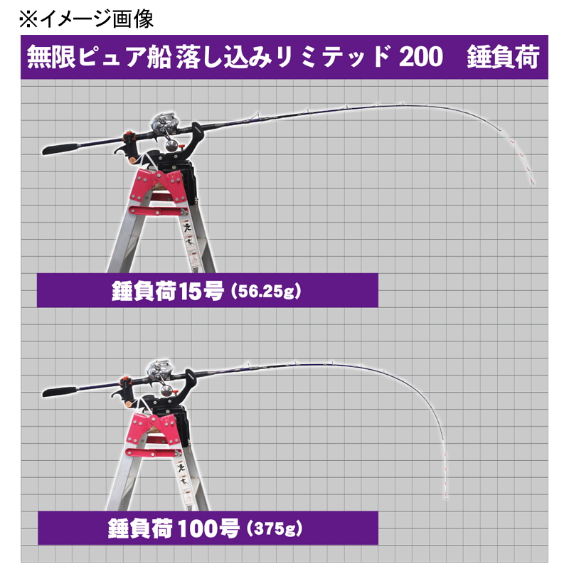 Mugen Pure Boat Otoshikomi limited 200 (Bait・2-Piece) — фото 6