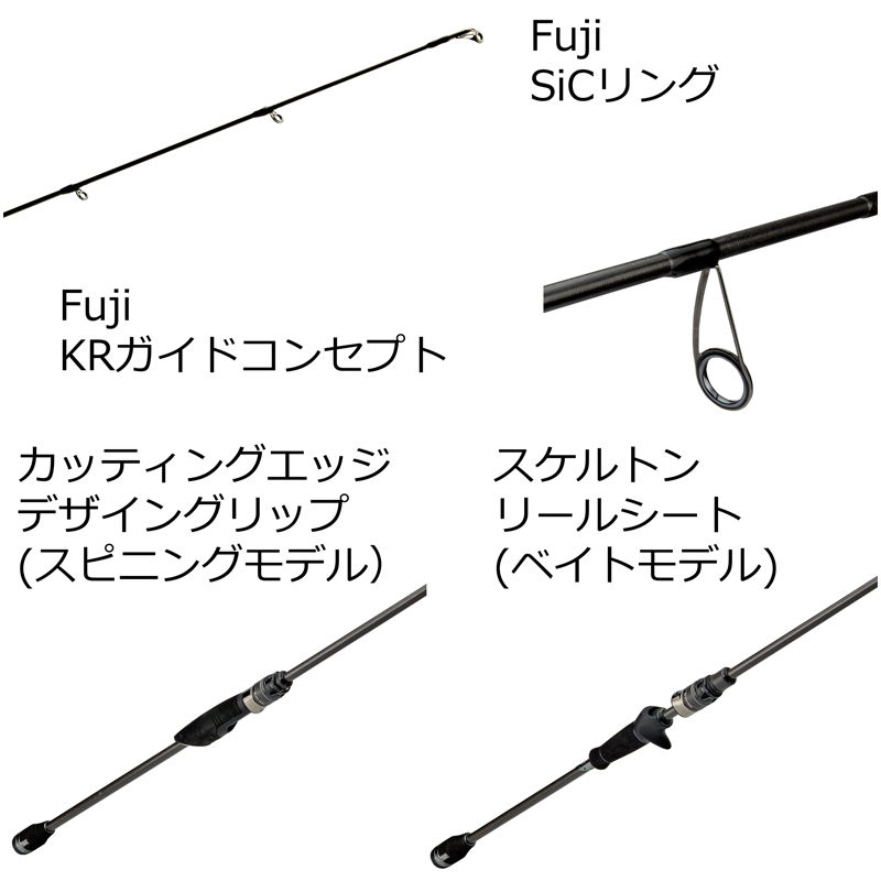 Salti Stage Prototype Super Light Jigging XSSS-672SL-MAX100 — фото 4