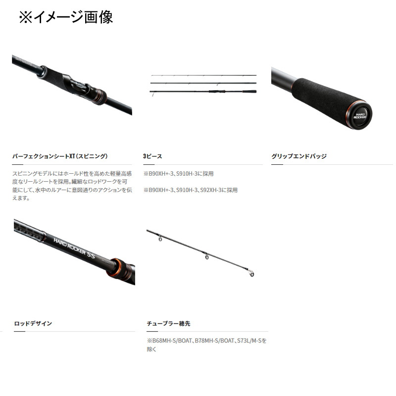 Hard Rocker SS B83XH (Baitcasting · 2-Piece) — фото 5