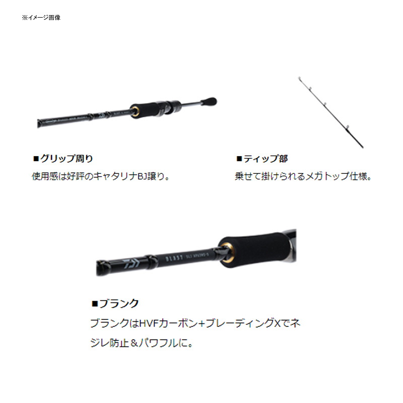 Blast SLJ Air Portable 63LB-S (Bait・2-piece) — фото 2