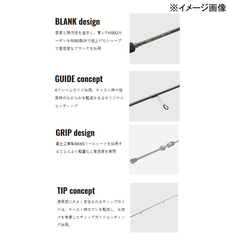 Ajimichi 3G AD3-652UL/S (Spinning・2-piece) — фото 2