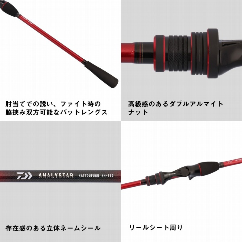 Analyster Kattou Fugu XH-160 (Bait・2-piece) — фото 5