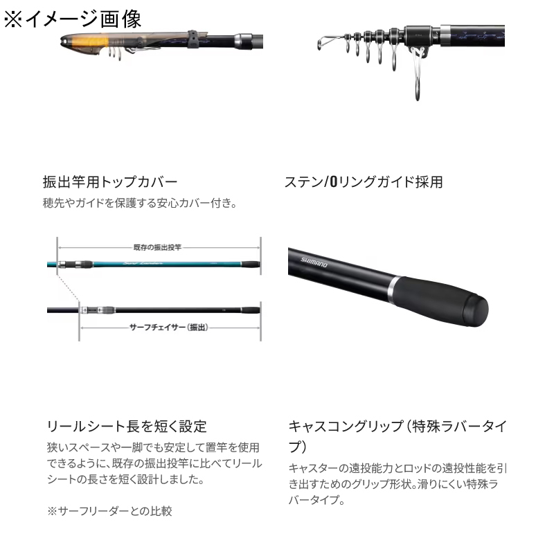 25 Surf Chaser Telescopic 27-405T — фото 2