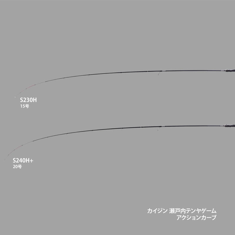 kaijin Setouchi Tenya Game Rod Boat Rod S240H+ — фото 2