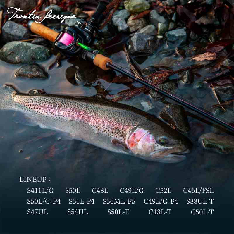 Troutia Ferrique C52L Trout Rod Native Trout Mountain Stream — фото 3