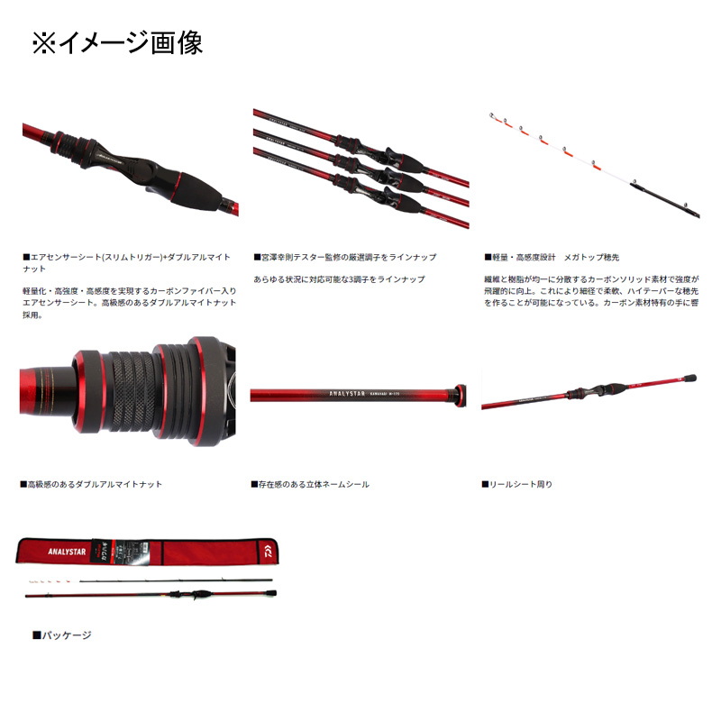 Analysta Kawahagi H-172・K (Bait, 2-Piece) — фото 3