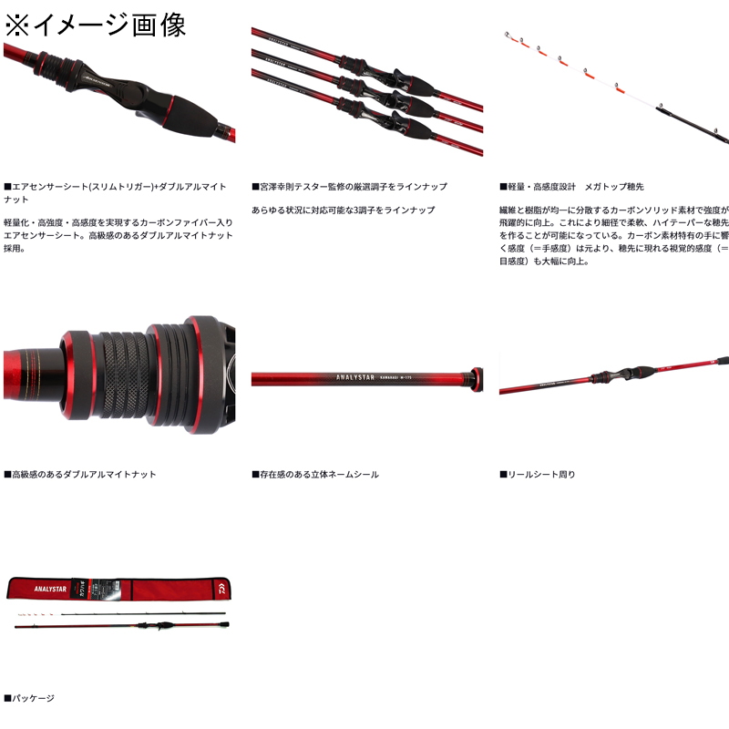 Analysta Kawahagi MH-175・K (2-Piece) — фото 3
