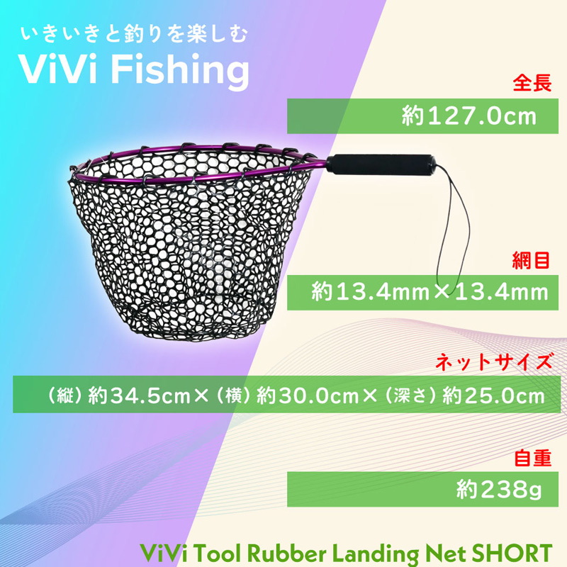 ViVi Tool Rubber Landing Net — фото 5