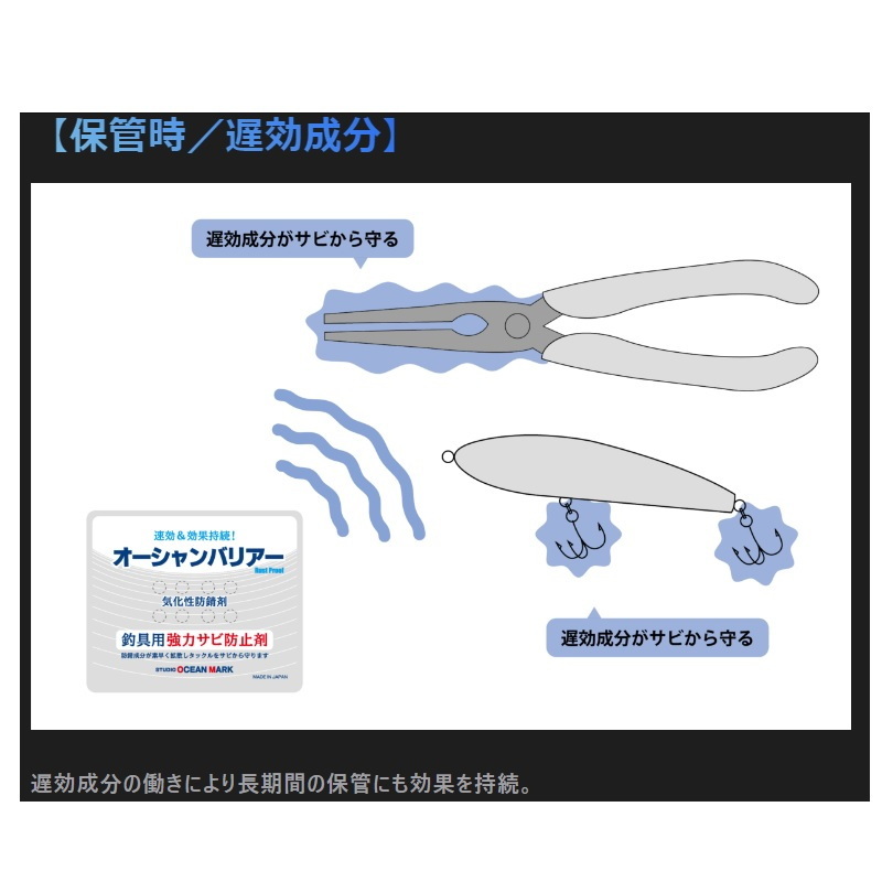 (Rust Prevention) Vapor Corrosion Inhibitor Ocean Barrier OB02 (Value 3-Piece Set) — фото 6