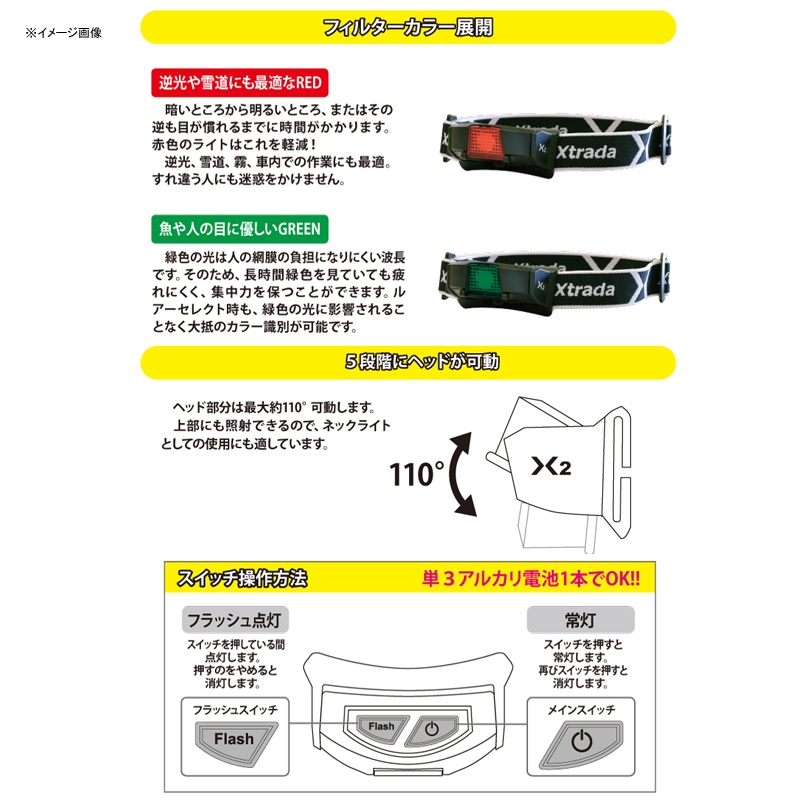 Xtrada X2 Headlight — фото 3