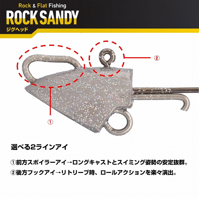ROCK SANDY Jig Head SS — фото 4
