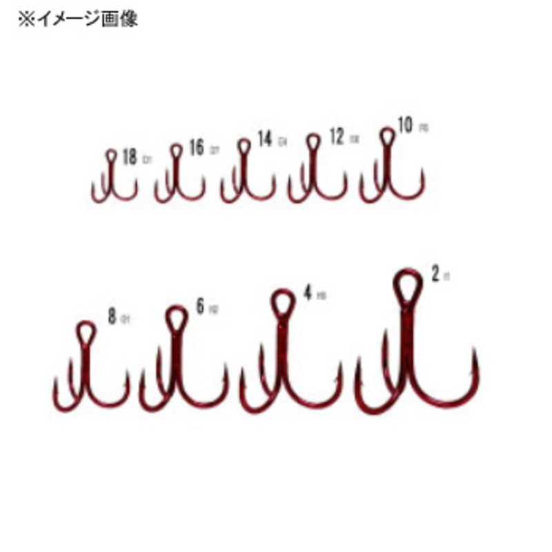 ST-36RD Stinger Triple Hook — фото 2