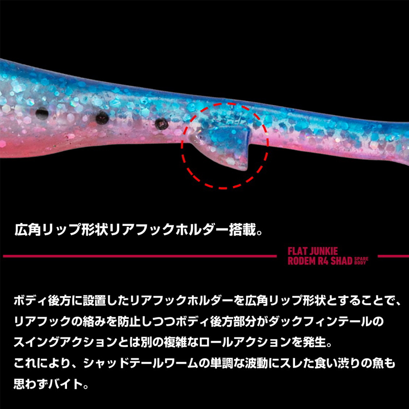 Flat Junkie Rodem R4 Shad Spare Body — фото 3