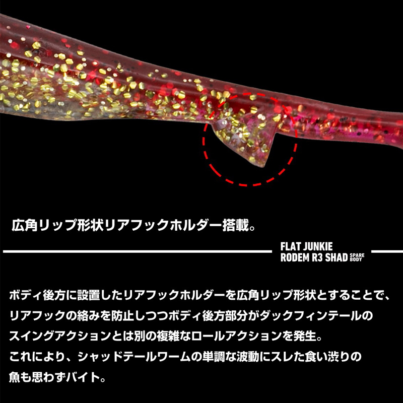 Flat Junkie Rodem R3 Shad Spare Body — фото 4