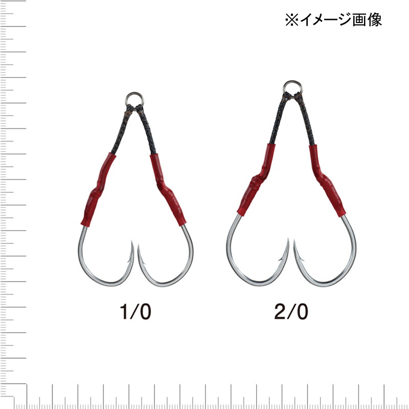 Assist Hook Sawara Sniper Double Semi-Long — фото 2