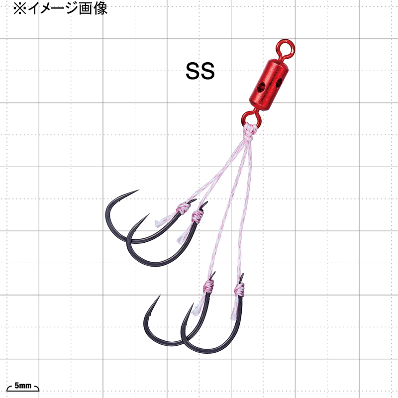 LUXXE Sakura Maboroshi Custom Tune Hook Set Super Quick 4 Pieces — фото 2