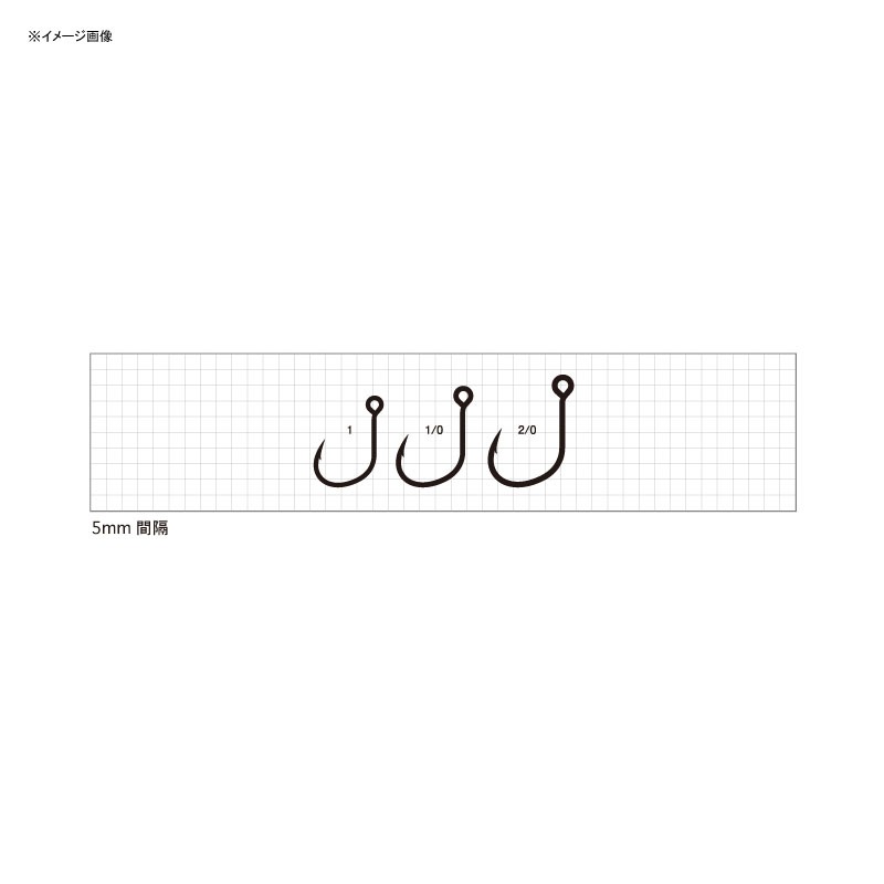 Jigging Hook J-2 Rear DURA-TIN — фото 2