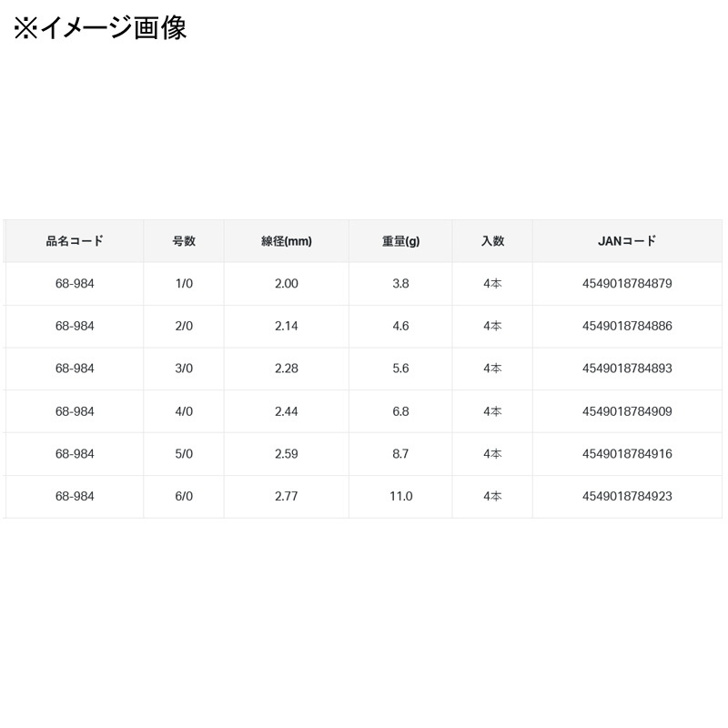 Bara Standard Treble S-SP XH — фото 8