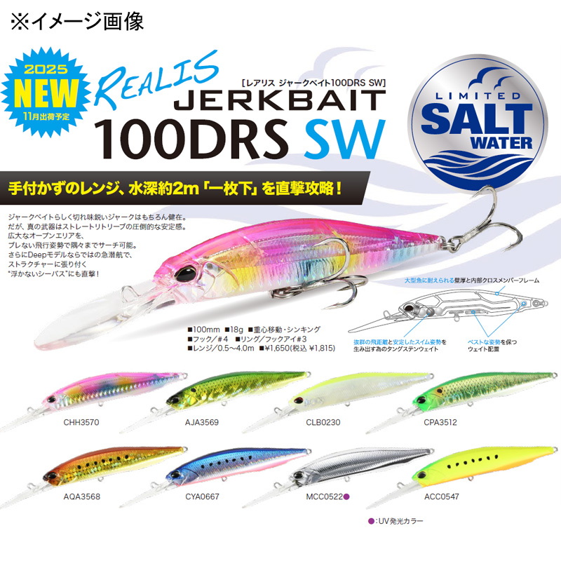 Realis Jerkbait 100DRS SW — фото 2
