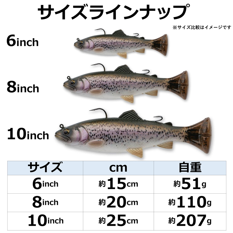 3D Pulse Tail Trout SS — фото 6