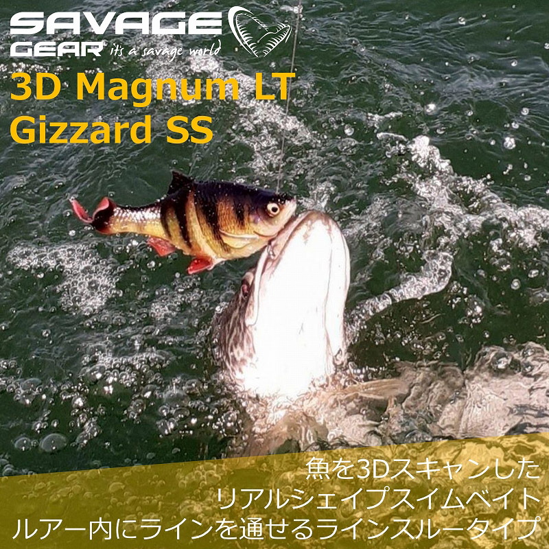 3D Magnum Line-Through Gizzard SS — фото 2