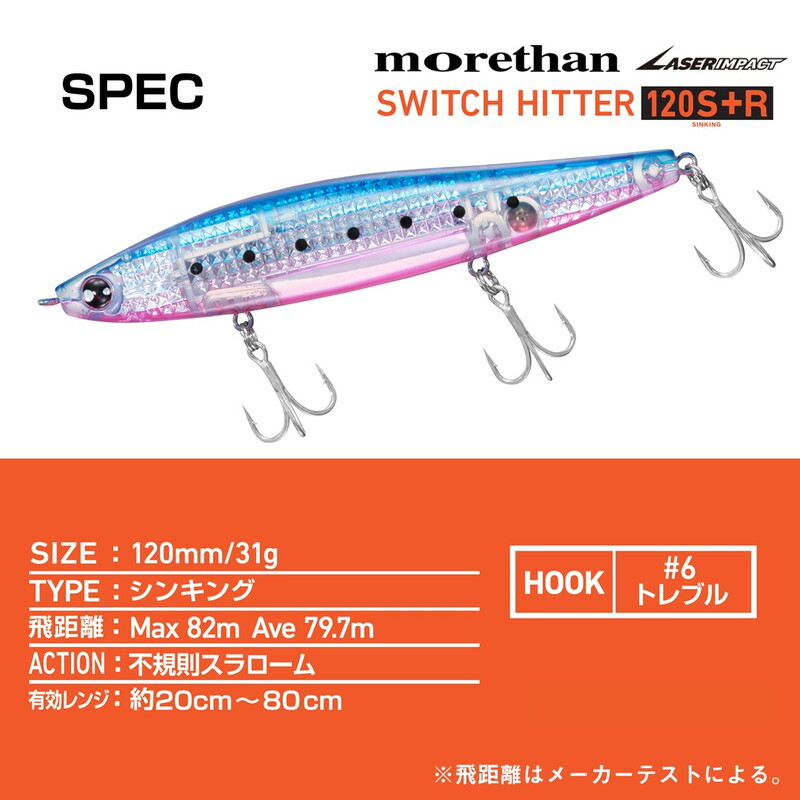 Morethan Switch Hitter 120S+R-LI — фото 6