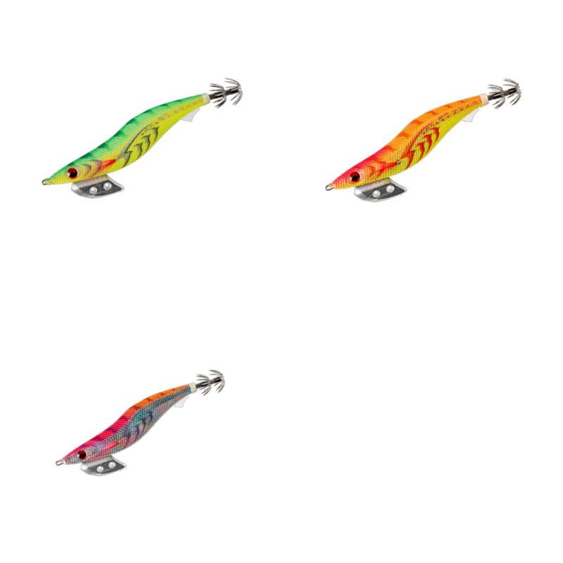(Yamashita Kawakami Recommended! Night & Muddy Water Strategy Color Set) Egi-O K Deep (Value 3-Piece Set) — фото 2