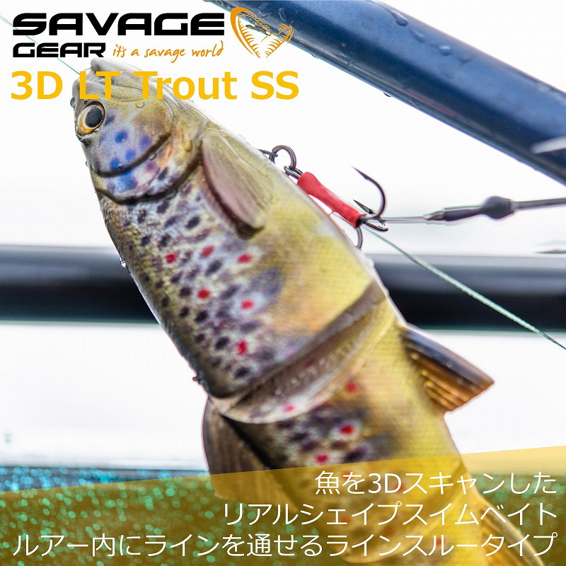 3D Line Through Trout SS — фото 2